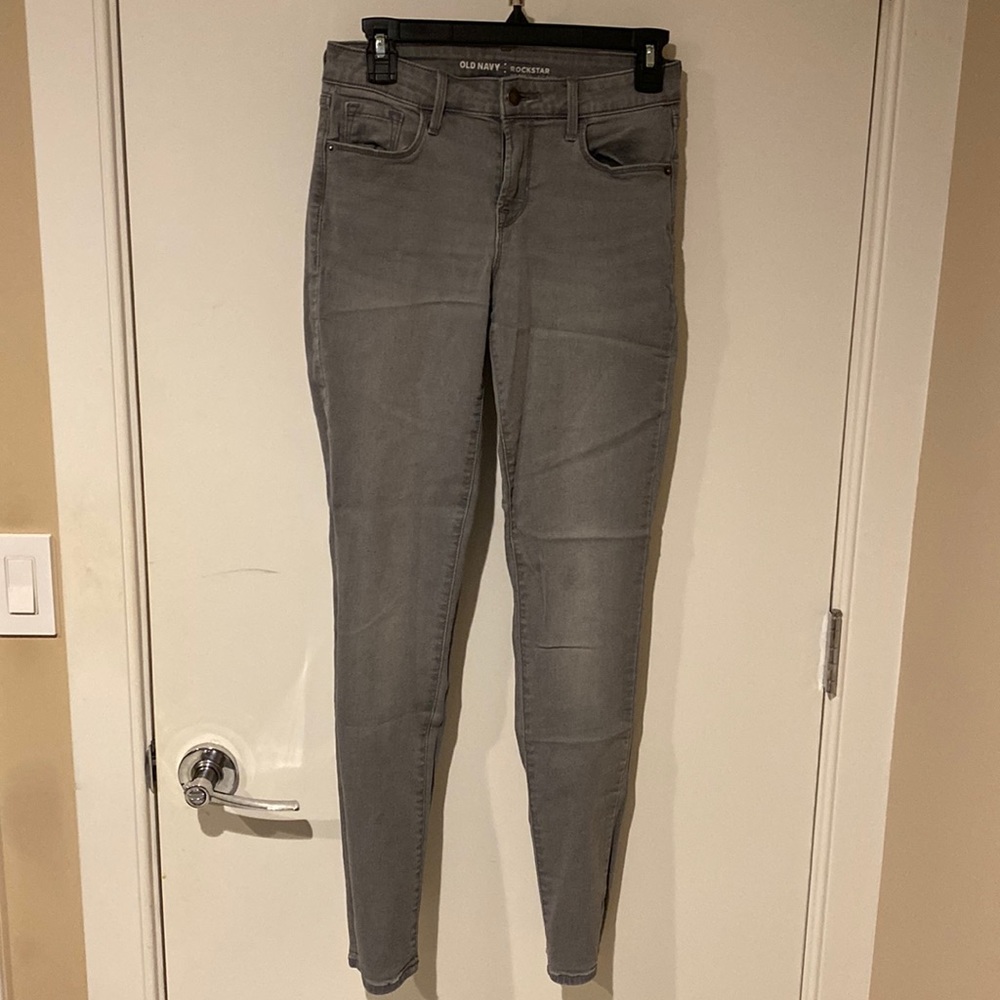 Grey jeans